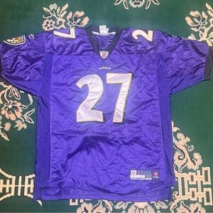 Baltimore Ravens officially licensed NFL jersey made by Reebok.box100